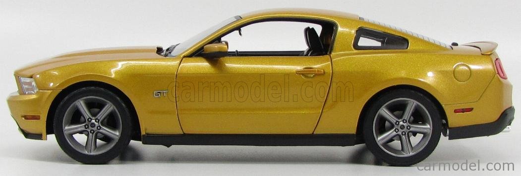 GREENLIGHT 12870 Scale 1/18 | FORD USA MUSTANG GT COUPE 2010 GOLD MET