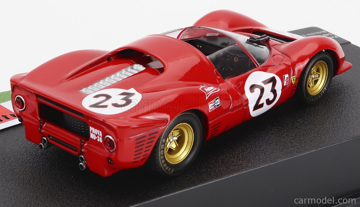 Brumm - 1:43 - Ferrari 330 P3/4 - 1º - 2º - 3º em Le Mans