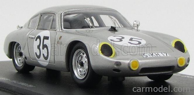 Starter Porsche 356 Abarth 34 35 Le Mans 1962 Resin Car Kit 1:43 Made