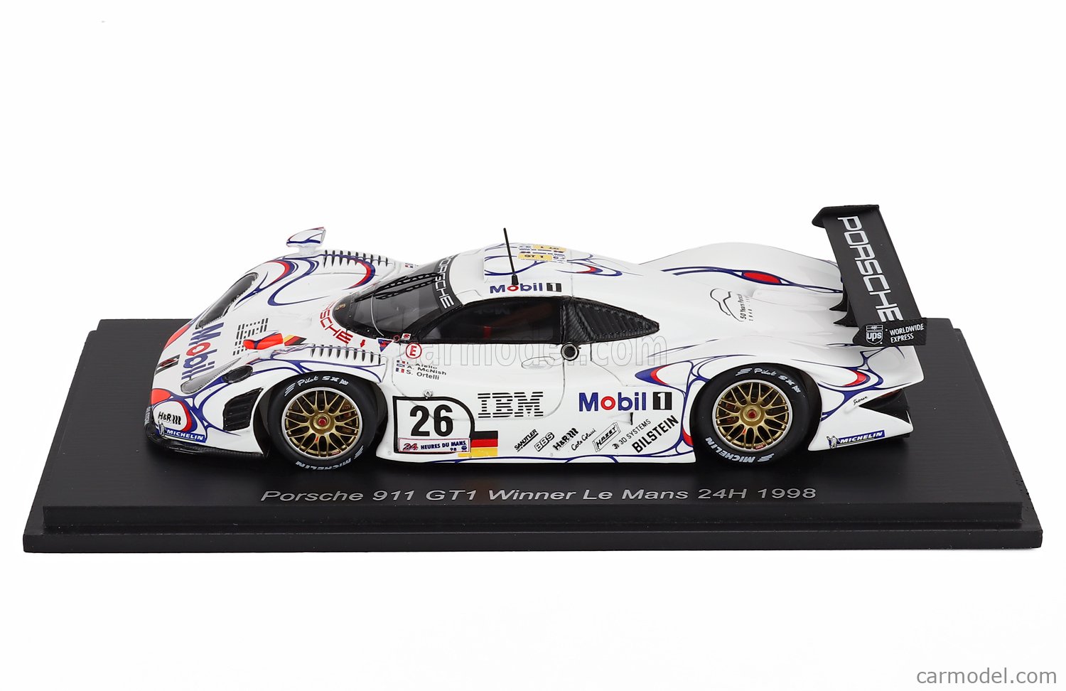 SPARK-MODEL 43LM98 Scale 1/43 | PORSCHE 911 GT1-98 3.2L TURBO TEAM
