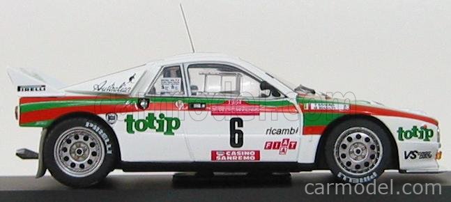 8035 LANCIA 037 RALLY 1984 TOUR DE CORSE MEMORIAL SET
