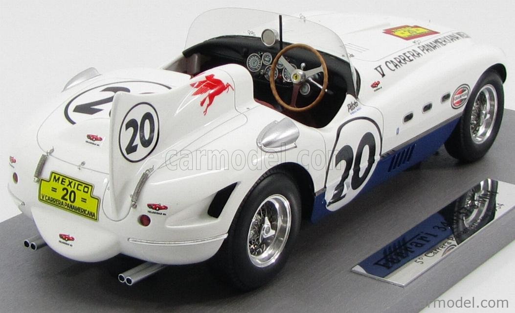 Kit Résine Monté Ferrari 340 Spider Vignale 1950 – Échelle 1:43, Vert Anglais