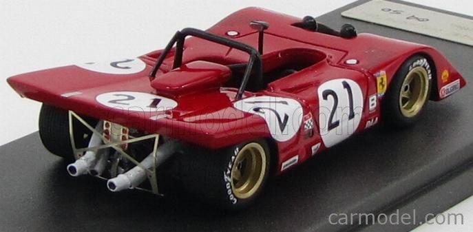 MG-MODEL 43015 Scale 1/43 | FERRARI 312P TEAM N.A.R.T. N 21 12h SEBRING 1971 L.CHINETTI Jr. - G
