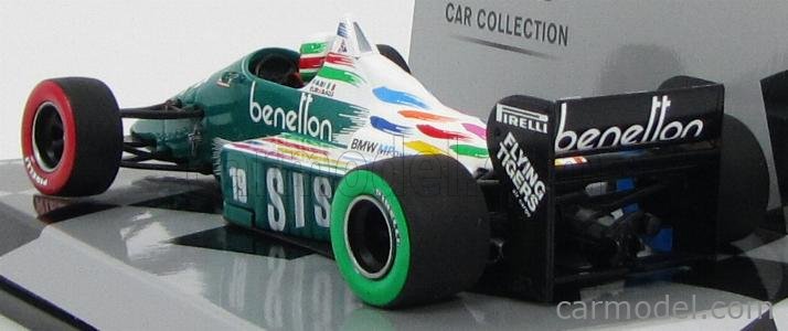 MINICHAMPS F1 1/43 Scale - 430860020 BENETTON BMW B 186 G.BERGER EUR 104,12 - DE
