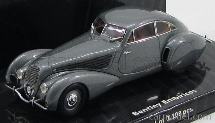 MINICHAMPS 436139820 Scale 1/43 | BENTLEY EMBIRICOS COUPE 1939 LIGHT ...