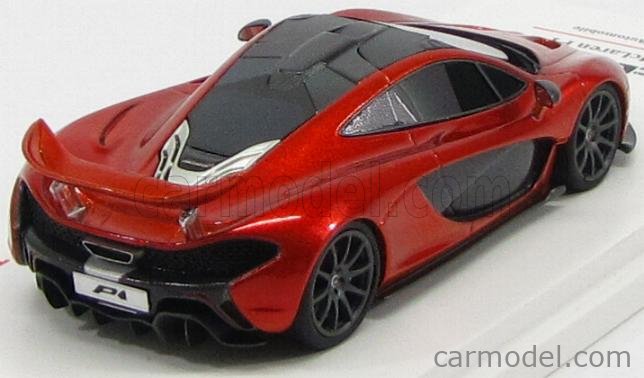 Miniature McLaren P1 Volcano 2012 - TSM 1:43 - Modèle Race Mode - Orange - Collection