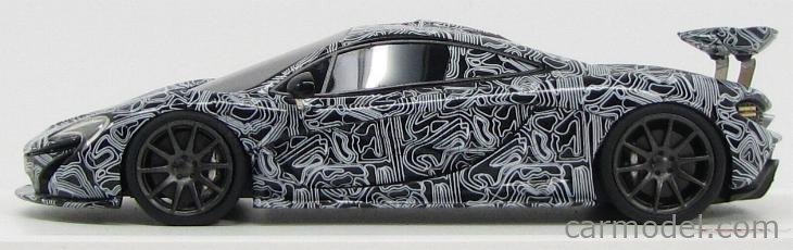 TRUESCALE TSM134367 Scale 1/43 | McLAREN MP1 SPY CAR 2013 BLACK WHITE