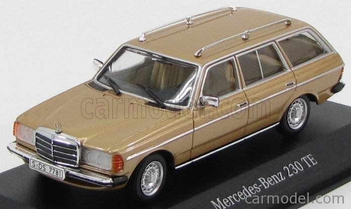 Mercedes-Benz 230TE W123 T Estate 1982 maxichamps 1:43 Modelo de Coche Coleccionable 