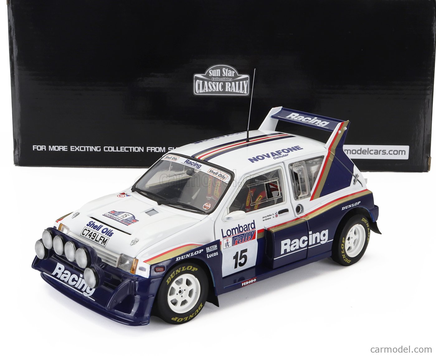 1/18 SUNSTAR MG メトロ 6R4 1986 グループB ロスマンズ 1/18 SUNSTAR MG メトロ 6R4 1986 グループB ロスマンズ - メルカリ