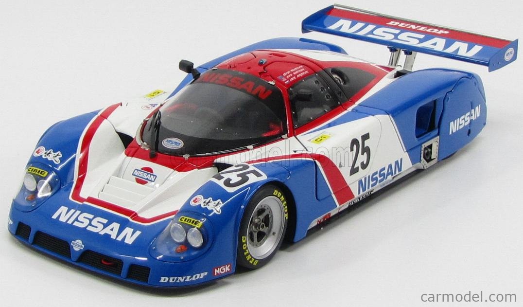 N28 Kyosho Beads Collection Nissan R89C 1989 1/64 Le Mans #24 