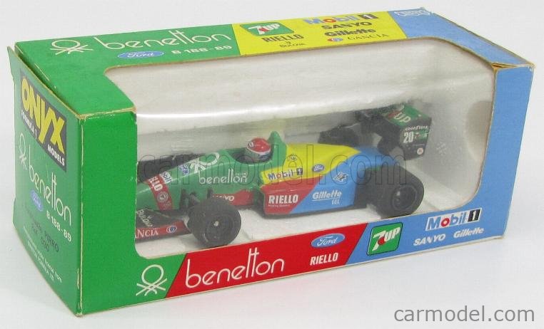 ONYX: Two 1:43 Scale ONYX Formula 1 Models. Benetton Ford B188 As Raced At 1000km De Paris 1969 Ref 752 Amp Matra V8 Ref 747