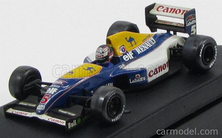 1:43 Onyx formula 1 f1 modello di auto WILLIAMS Renault FW 14 Mansell Bianco/Blu 1:43 