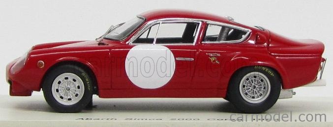 SPARK-MODEL S1339 Scala 1/43 | ABARTH SIMCA 2000 N O COUPE