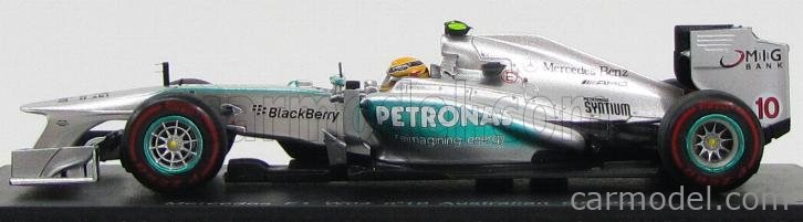 SPARK-MODEL S3056 Scale 1/43 | MERCEDES GP F1 MGPW04 N 10 5th GP ...