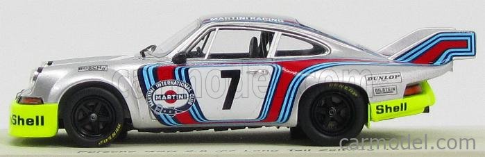 PORSCHE - 911 CARRERA RSR 2.8 MARTINI N 7 LONG TAIL ZELTWEG 1973 G.VAN  LENNEP - H.MULLER