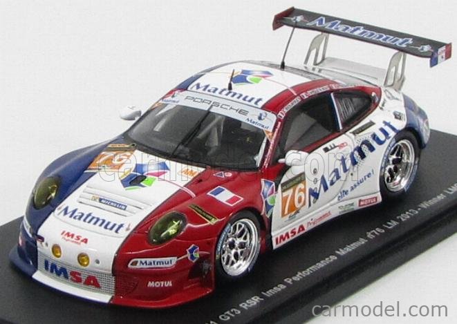 SPARK-MODEL S3779 Scale 1/43 | PORSCHE 911 997-2 GT3 RSR TEAM IMSA 