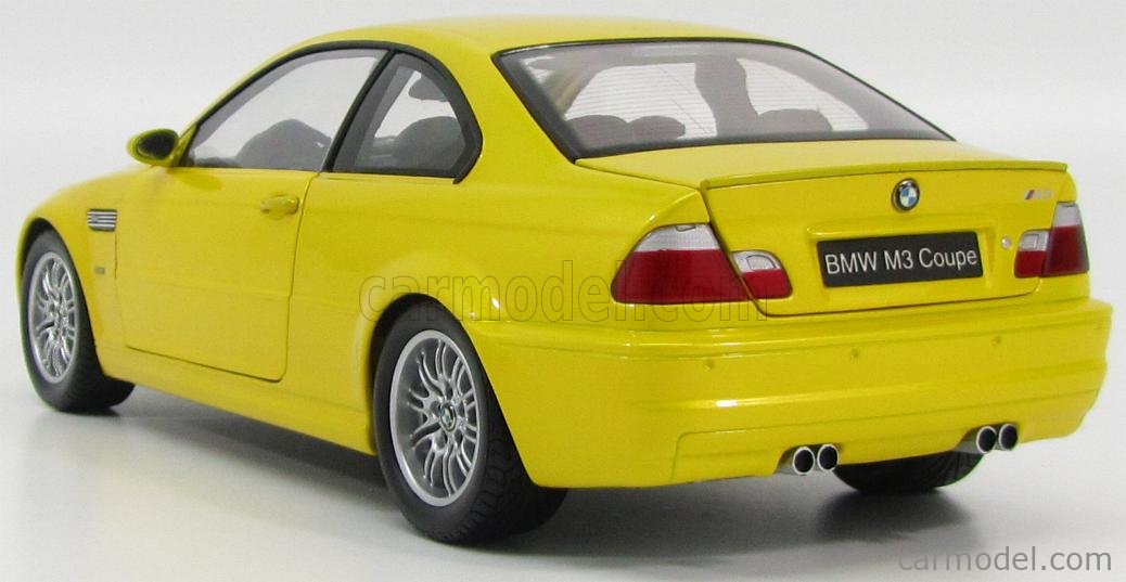 絶版AUTOart BMW M3 イエロー 1/18 2001 BMW M3 (E46) - 1:18 AUTOart : r/Diecast