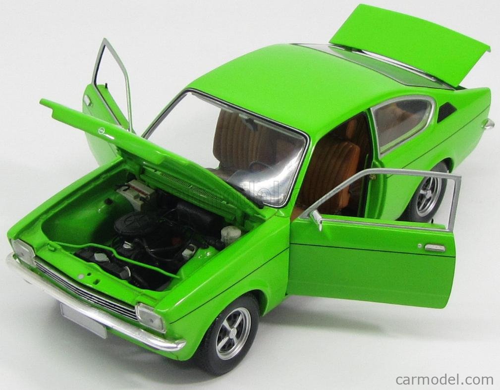 MINICHAMPS 180045620 Scale 1/18 | OPEL KADETT C COUPE 1976 GREEN