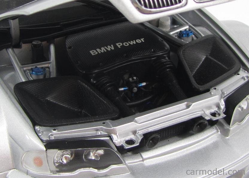 ミニカー Minichamps 1/18 2001 BMW M3 GTR Street Minichamps 1/18 Scale 80 43 0 152 552 - BMW M3 GTR - Dark Met Blue