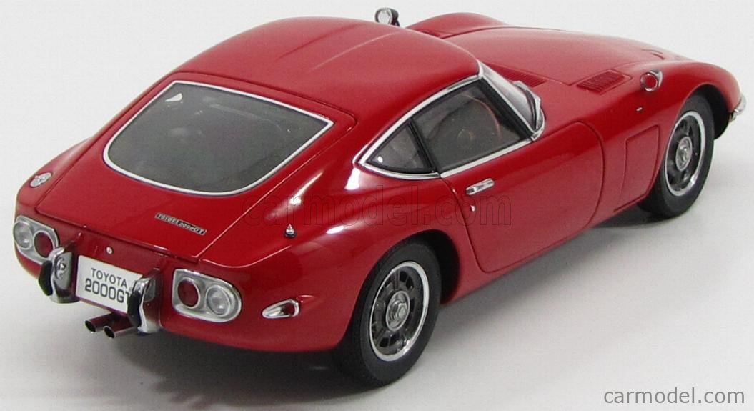 AUTOART 78741 Scale 1/18 | TOYOTA 2000GT COUPE 1967 RED