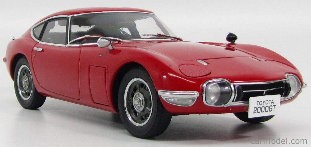 AUTOART 78741 Scale 1/18 | TOYOTA 2000GT COUPE 1967 RED