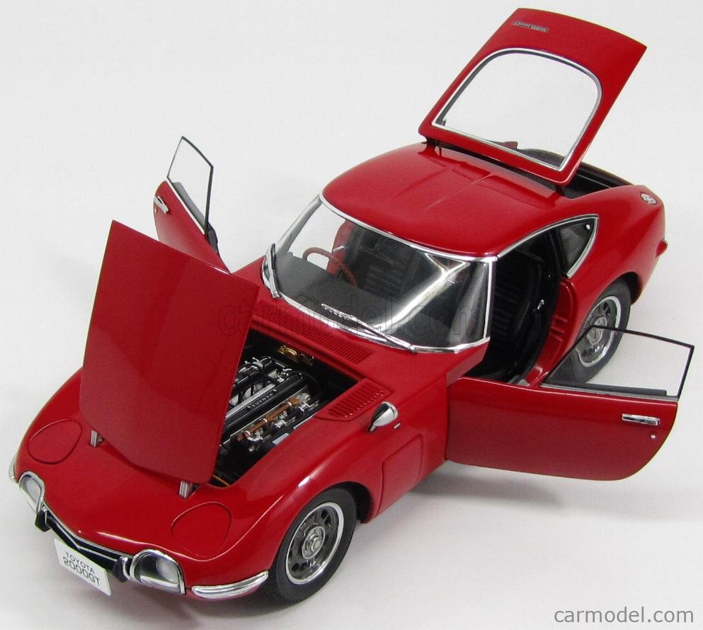 ミニカー TOYOTA 2000GT 1/18 Autoart Autoart Toyota 2000GT 1967 (White) 1/18 Scale New Release