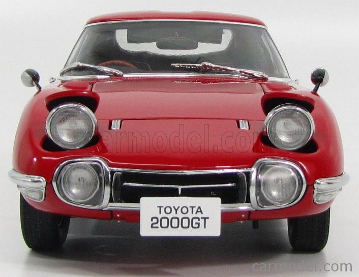 AUTOART 78741 Scale 1/18 | TOYOTA 2000GT COUPE 1967 RED