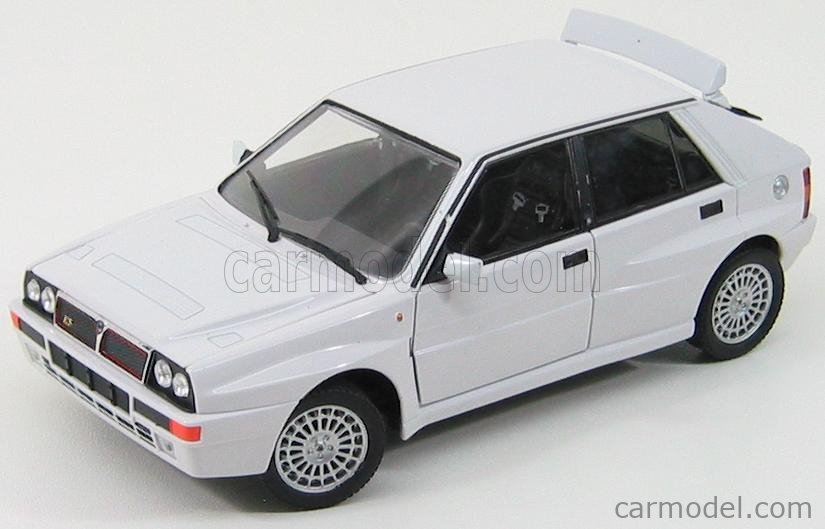 Staré retro kovové autíčko, LANCIA DELTA S4 , BURAGO, 1:24