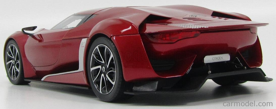 NOREV 181612 Scale 1/18 | CITROEN GT BY CITROEN 2008 RED MET