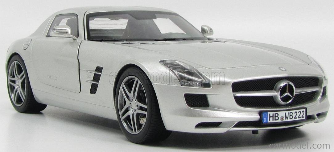 NOREV 183490 Scale 1/18 | MERCEDES BENZ SLS COUPE 6.3 AMG (C197) 2011 ...