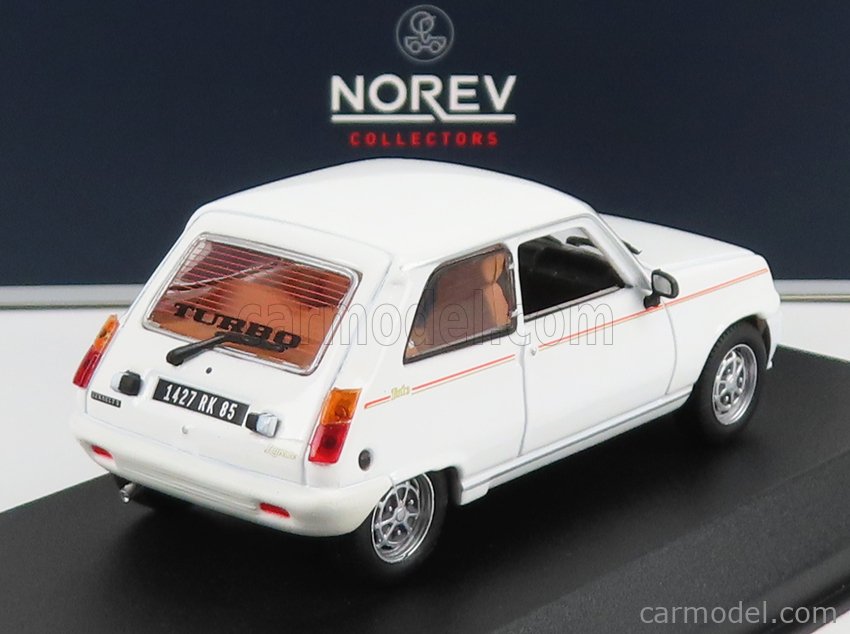 Renault 5 R5 Laureate Turbo Blanc 1985 1/43 Norev 510513 Miniature Auto  3551095105134 B00GE5KGIQ - MiniatureAuto