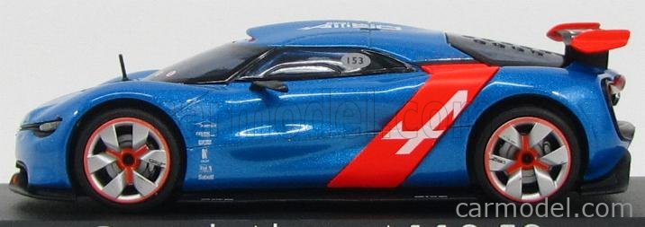 Norev 1/43 : Renault Alpine A110-50 Bleu/orange (Réf. 517840) – Occasion