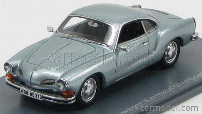 NEO SCALE MODELS NEO44310 Scale 1/43 | VOLKSWAGEN KARMANN GHIA COUPE TYPE  14 1974 BLUE GREY MET