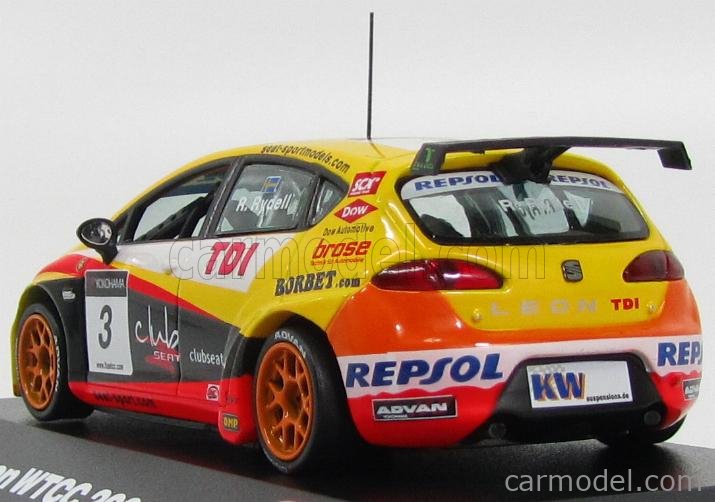 Fischer 1:43 Seat Leon WTCC (Neu (gemäss Beschreibung)) in Reconvilier