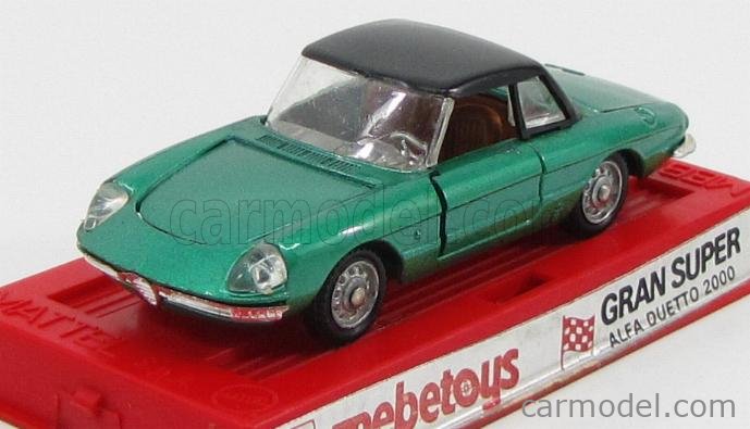 MEBETOYS 　A-18 ALFA ROMEO DUETTO Mebetoys Alfa Romeo Duetto Spider, Model #A-18