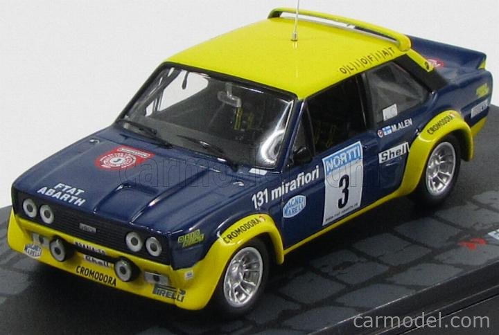 ☆激レア絶版*完成品*Meri*1/43*Fiat 124 Abarth