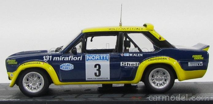 Fiat 131 Abarth - International Swedish Rally 1979 - Alén - Kivimäki - Trofeu 14