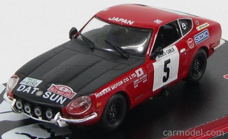 Datsun 240Z 1972 In Scala 1:43 Atlas, Rally Monte-Carlo, Piloti Aaltonen/Todt, Modello Nuovo
