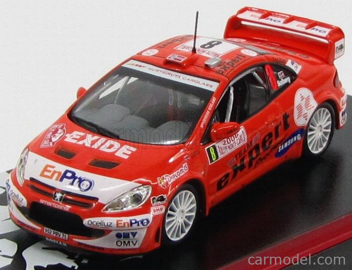 Decals 1/43 ref 1043 peugeot 307 wrc solberg rally monte carlo 2006 rally 