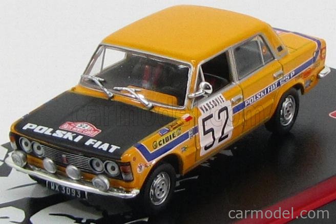 EDICOLA RAMCCOL130 Scale 1/43 | POLSKI FIAT 125P N 52 RALLY MONTECARLO ...