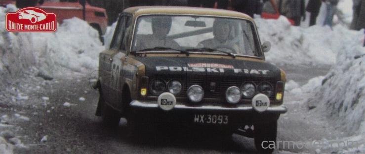 EDICOLA RAMCCOL130 Scale 1/43 | POLSKI FIAT 125P N 52 RALLY MONTECARLO ...