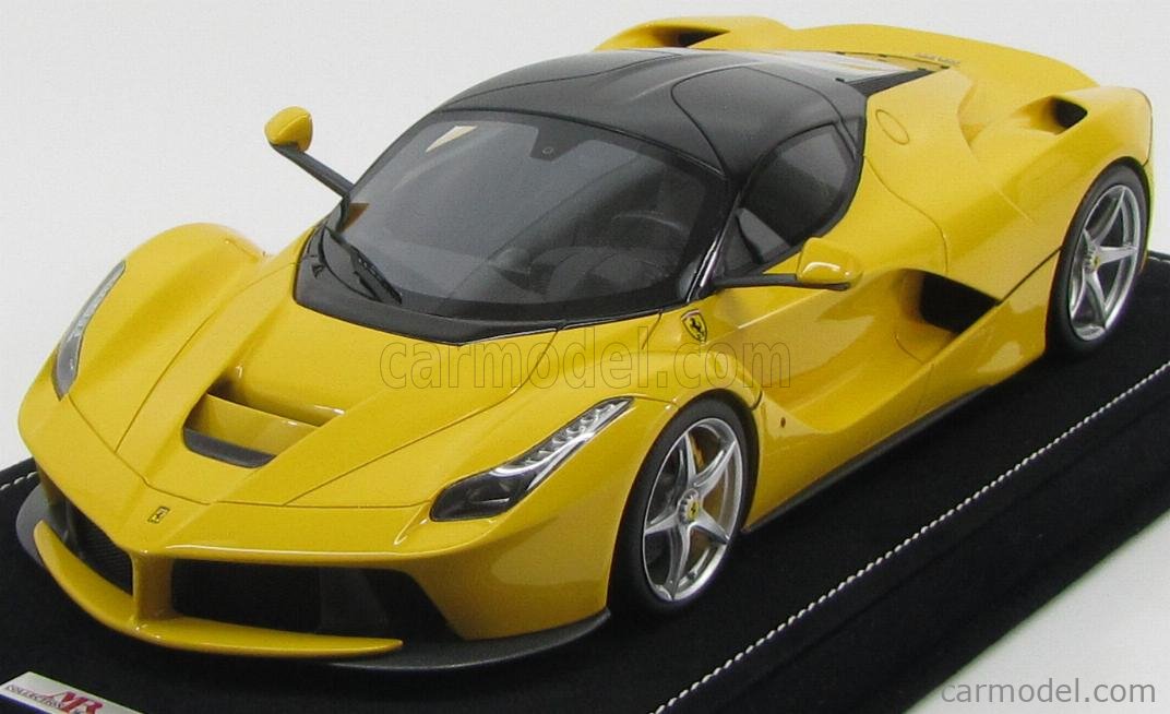 MR-MODELS FE09B Scale 1/18 | FERRARI LAFERRARI 2013 GIALLO