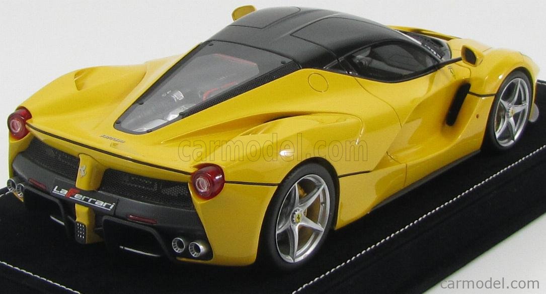MR-MODELS FE09B Scale 1/18 | FERRARI LAFERRARI 2013 GIALLO