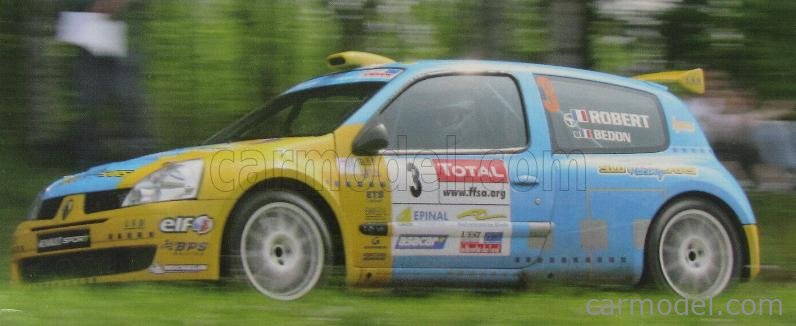 Universal Hobbies 1/43 - Renault Clio Super 1600 N°2 Rally Alsace