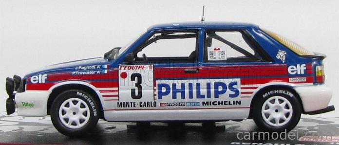 1/43 Renault 11 Turbo No.3 Rally Monte Carlo 1987 J. Ragnotti - G