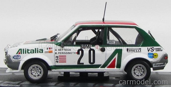 Fiat Ritmo 75 Abarth #20 Rally Monte Carlo A.Bettega/M