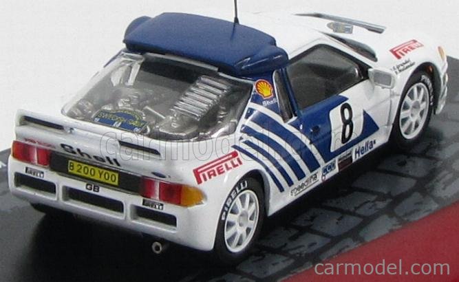 Minichamps 1/43 - Ford RS200 Rallye Suède Grundel Melander 1986 - Miniature Collection
