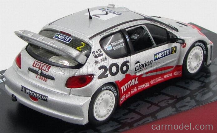 EDICOLA CRCFINC006 Scale 1/43 | PEUGEOT 206 WRC TEAM PEUGEOT