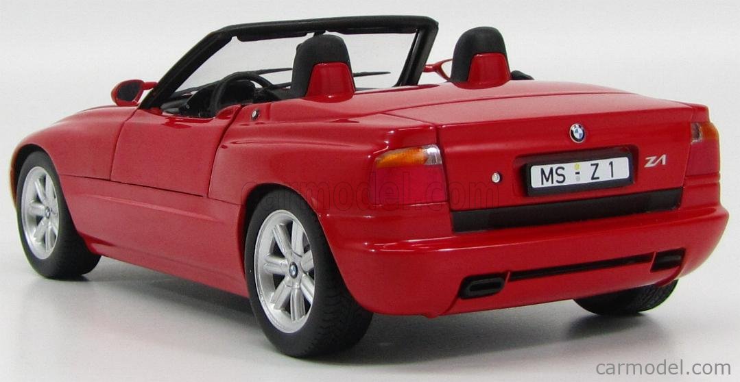BMW Z1 1988 - Minichamps 1/18, Miniature Métal Montée, Boîte D'origine