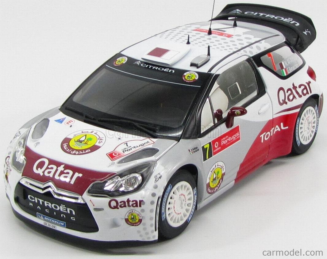 NOREV 181558 Scale 1/18 | CITROEN DS3 WRC N 7 RALLY DU PORTUGAL 2012 AL ...